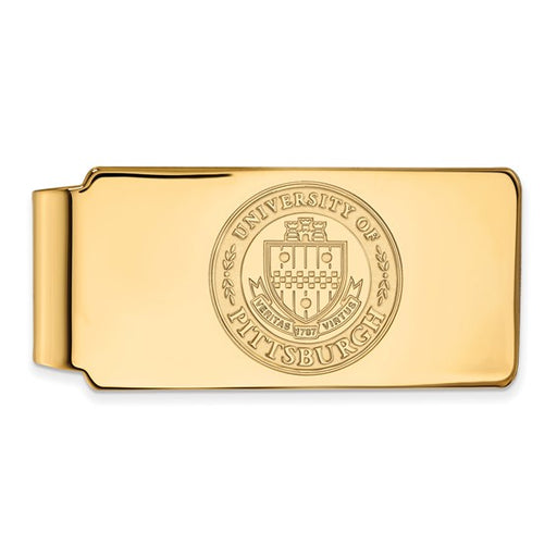 10ky University of Pittsburgh Money Clip Crest