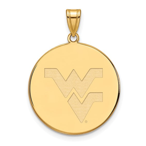 14ky West Virginia University XL Disc Pendant