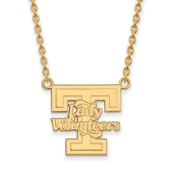 10ky University of Tennessee Large Lady Volunteers Necklace