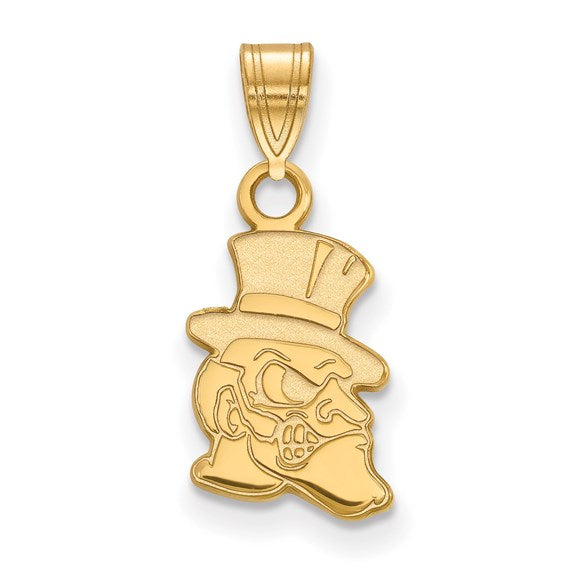 SS w/GP Wake Forest University Small Deacon Pendant