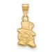 SS w/GP Wake Forest University Small Deacon Pendant