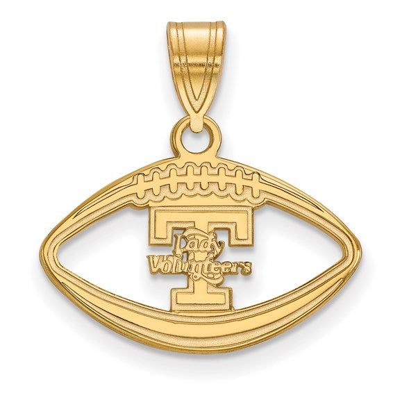 SS w/GP University of Tennessee Lady Volunteers Pendant in Football
