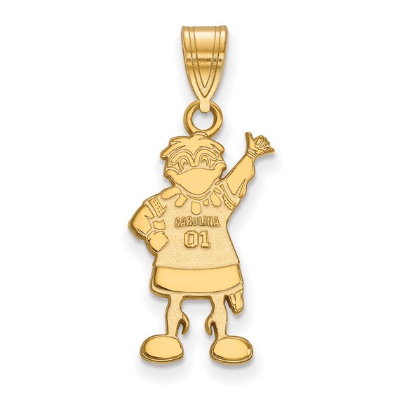 10ky University of South Carolina Large Mascot Pendant