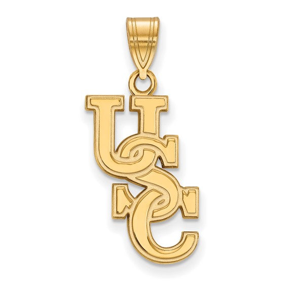 14ky University of South Carolina Large U-S-C  Pendant