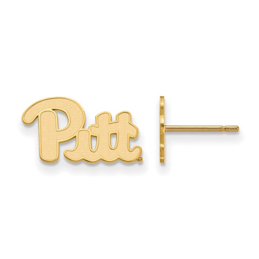 10ky University of Pittsburgh XS Pitt Post Earrings