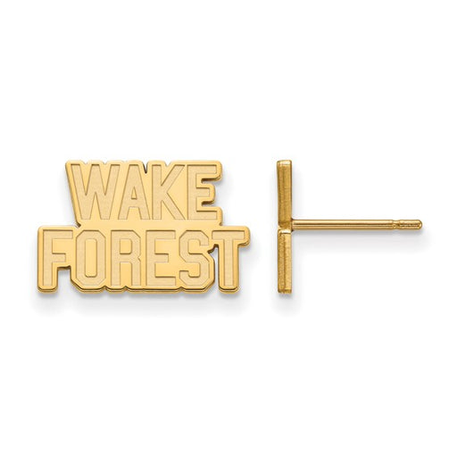 SS w/GP Wake Forest University XS WF w/deacon Post Earrings