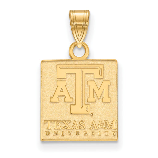 10ky Texas A and M University Small Pendant