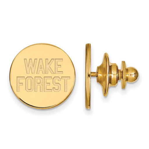 SS w/GP Wake Forest University WF w/deacon Lapel Pin