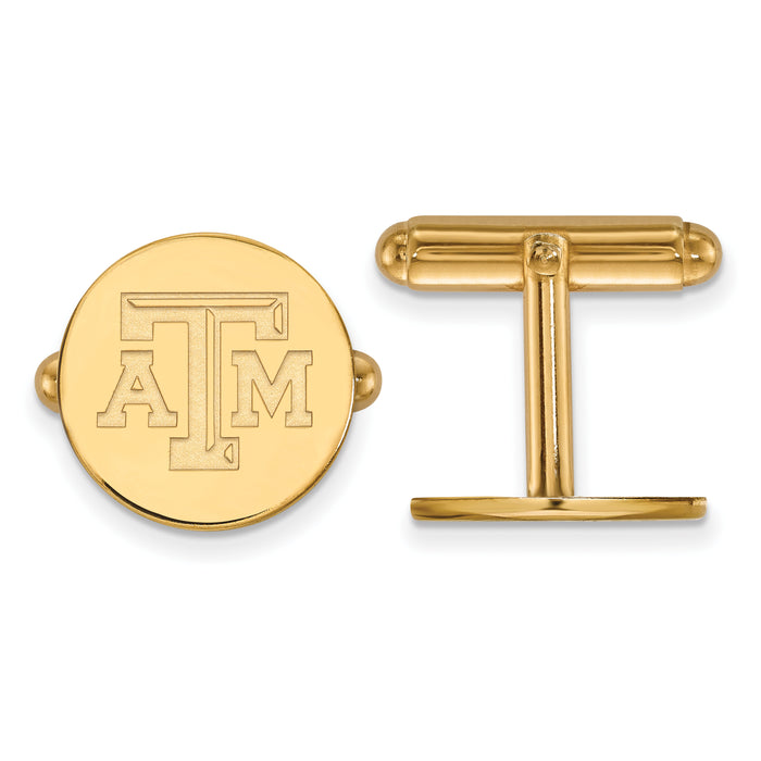 SS w/GP Texas A and M University T-A-M Cuff Links