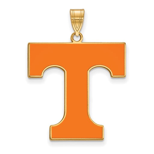 SS w/GP University of Tennessee XL Enamel Volunteers Pendant