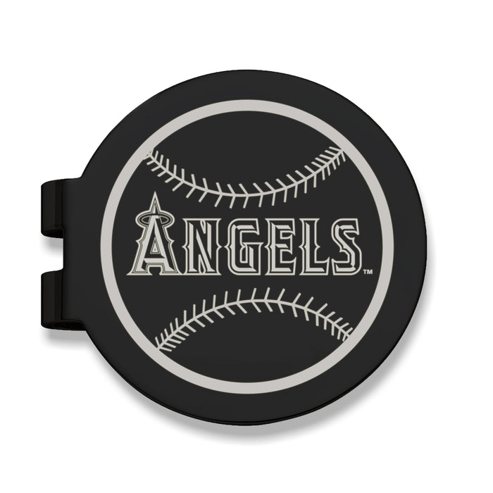 LOS ANGELES ANGELS BLACK PREVAIL ENGRAVED MONEY CLIP