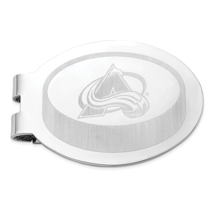 NHL Colorado Avalanche Engraved Logo Money Clip