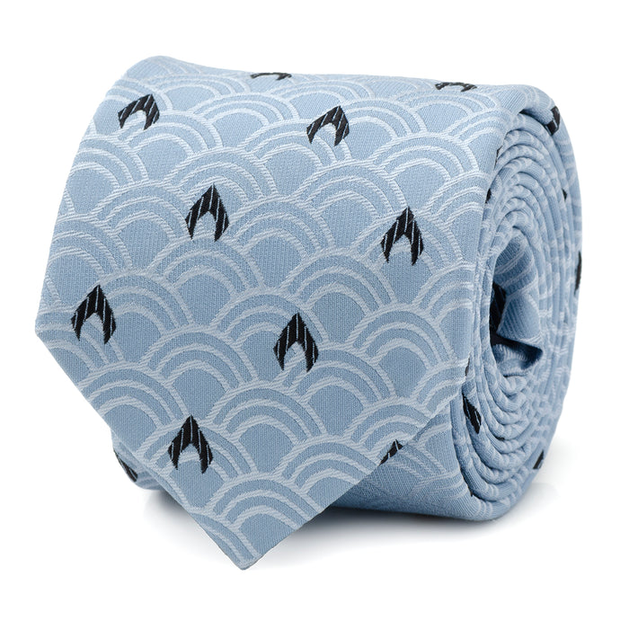 Aquaman Blue Men's Tie