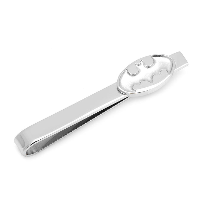 Stainless Steel Batman Recessed Shield Tie Bar