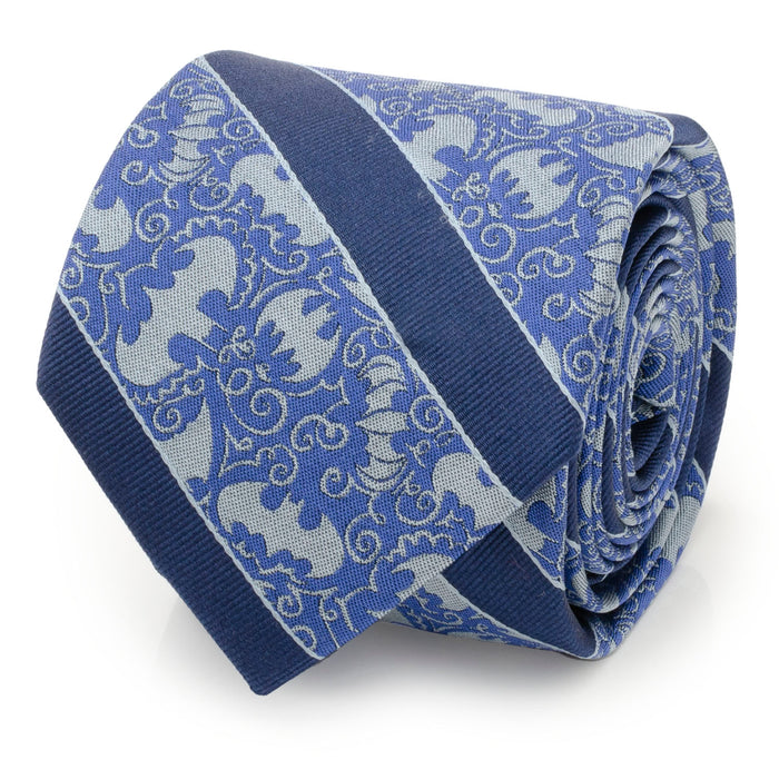 Batman Multi Emblem Blue Men's Tie