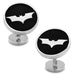 Recessed Black Batman Dark Knight Cufflinks