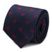 Superman Shield Navy and Red Dot Tie