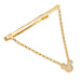 Mickey Gold Crystal Chain Tie Bar