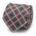 Mickey Mouse Holiday Plaid Gray Silk Men's Tie