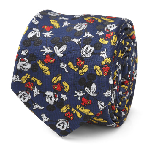 Mickey Action Navy Men's Tie