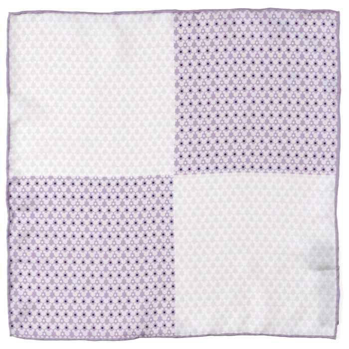 Mickey Lavender 4 Square Pocket Square