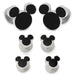 Mickey Mouse Silhouette Stud Set