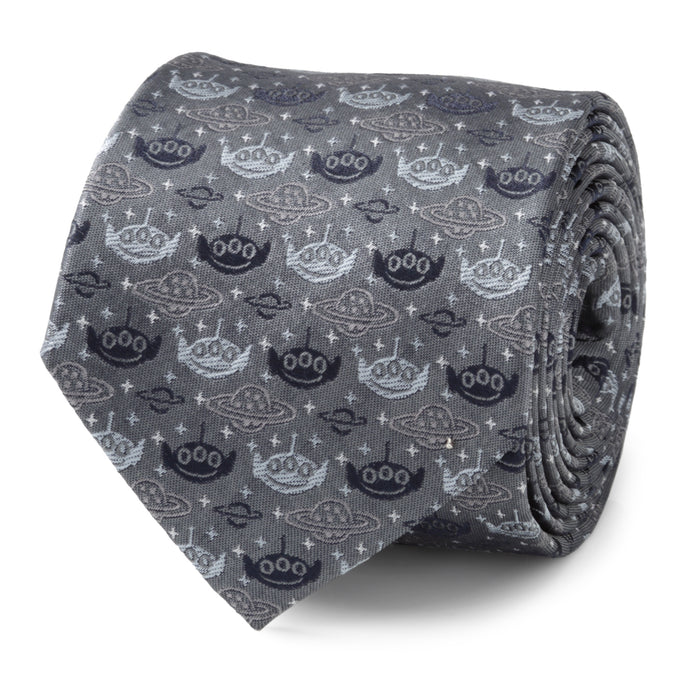 Toy Story Alien Gray Men's Tie