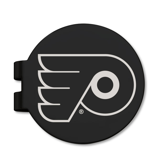 PHILADELPHIA FLYERS BLACK PREVAIL ENGRAVED MONEY CLIP