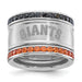SAN FRAN GIANTS TEAM LOGO CRYSTAL STACKED RING SET SZ7