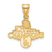 GP 2024 World Series Champions Los Angeles Dodgers Medium Pendant