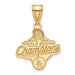 GP 2025 World Series Champions Los Angeles Dodgers Medium Pendant