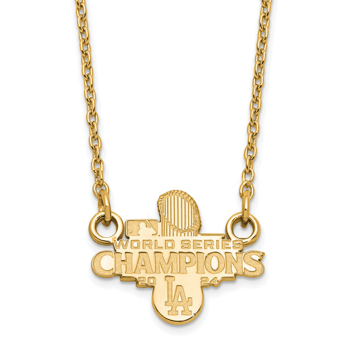 GP 2024 World Series Champions LA Dodgers Small Pendant w/ Necklace