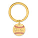 Gold-plating over Sterling Silver James JIM Rice Hall of Fame Signature Epoxy Baseball Keychain