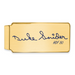 Gold-plating over Sterling Silver Edwin Donald DUKE Snider Hall of Fame Signature Epoxy Money Clip
