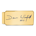 Gold-plating over Sterling Silver Dave Winfield Hall of Fame Signature Epoxy Money Clip