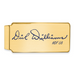 Gold-plating over Sterling Silver Dick Williams Hall of Fame Signature Epoxy Money Clip