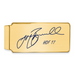 Gold-plating over Sterling Silver Jeff Bagwell Hall of Fame Signature Epoxy Money Clip
