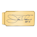 Gold-plating over Sterling Silver James JIM Thome Hall of Fame Signature Epoxy Money Clip