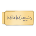 Gold-plating over Sterling Silver Mike Mussina Hall of Fame Signature Epoxy Money Clip