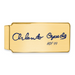 Gold-plating over Sterling Silver Orlando Cepeda Hall of Fame Signature Epoxy Money Clip
