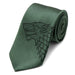 Stark Direwolf Green Men's Tie