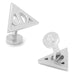 Silver Deathly Hallows Cufflinks