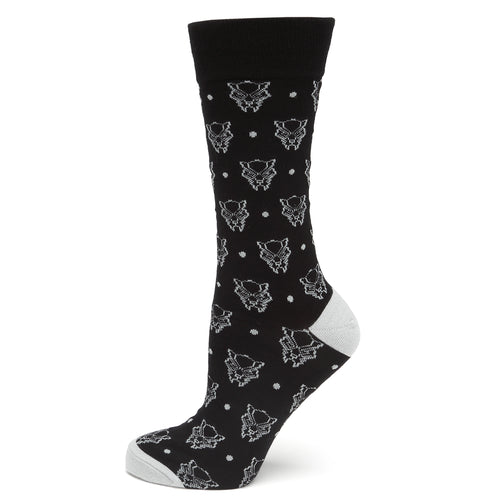 Black Panther Dot Socks