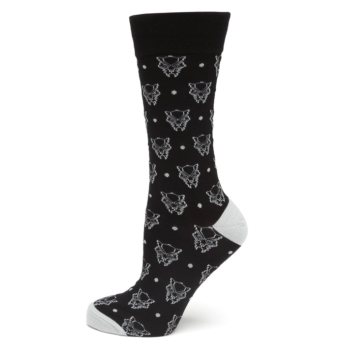 Black Panther Dot Socks