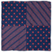 Captain America Shield Navy Pocket Square