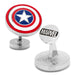 Captain America Shield Cufflinks