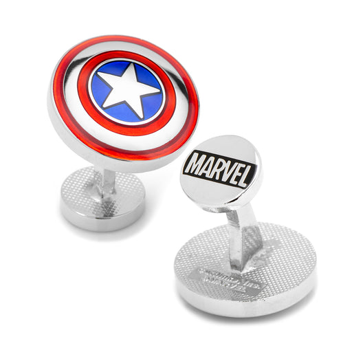 Avengers Captain America Shield Cufflinks