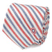 Captain America Striped White Men's Tie
