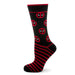 Deadpool Stripe Black Socks