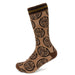 Groot Brown Tonal Men's Socks
